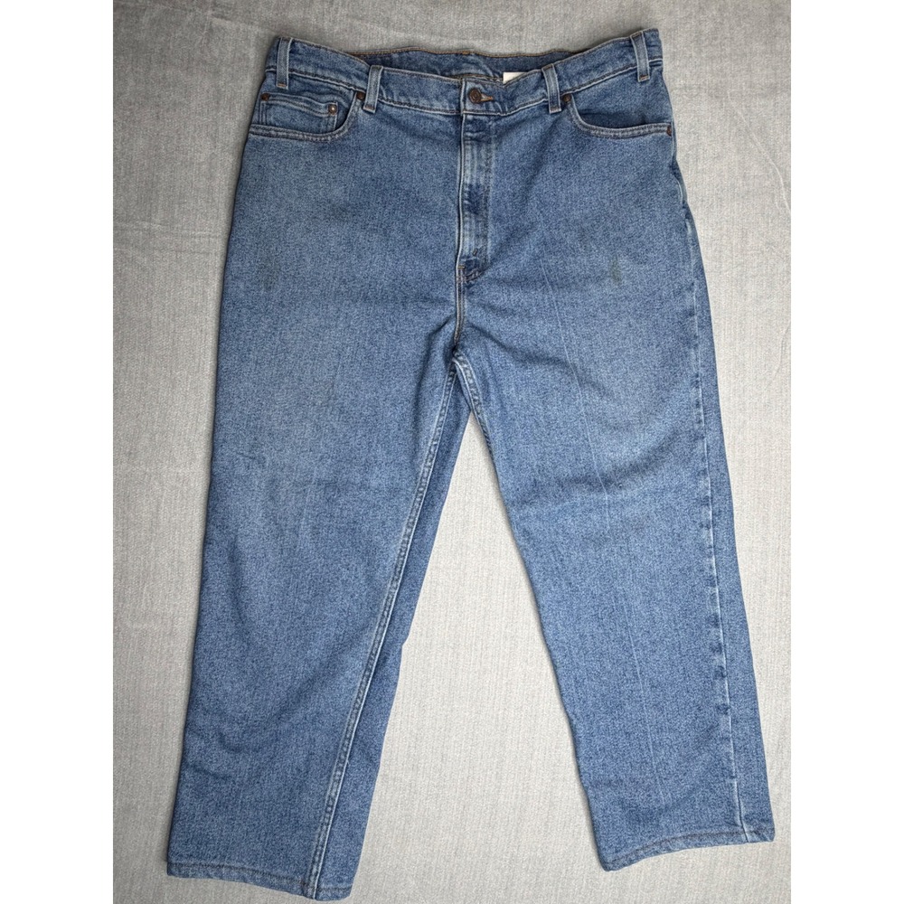 Vintage Levis 540 Flex Jeans Mens 40x30 Medium Wash Straight Leg Denim USA Made